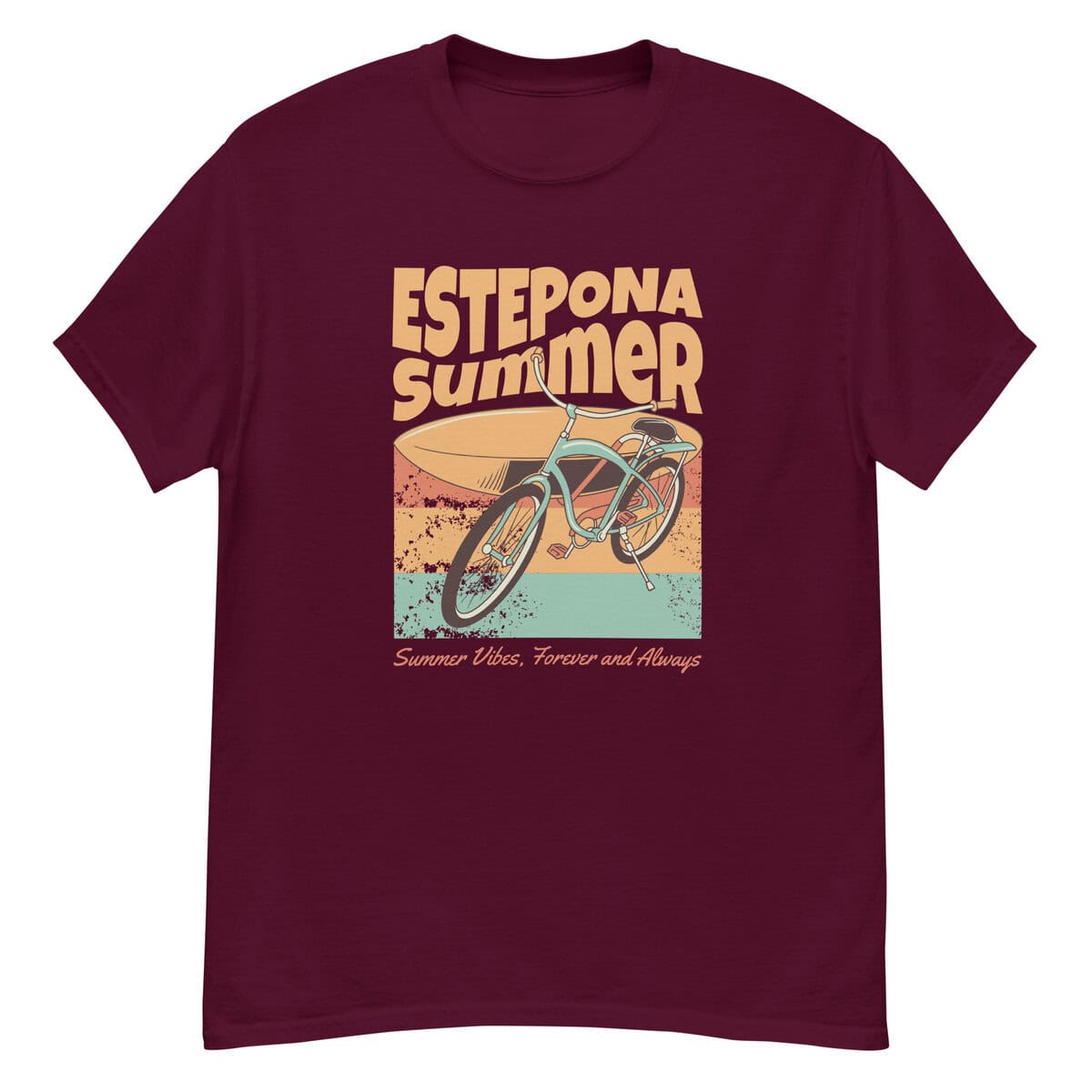 Estepona Summer Retro Bike Tee - Image 2
