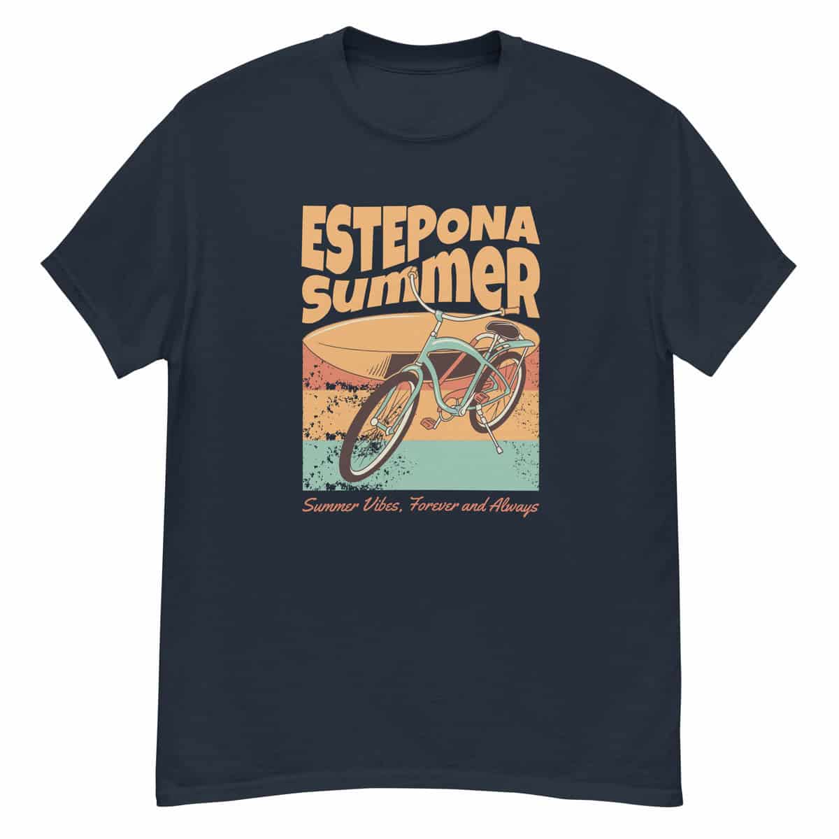 Estepona Summer Retro Bike Tee - Image 3
