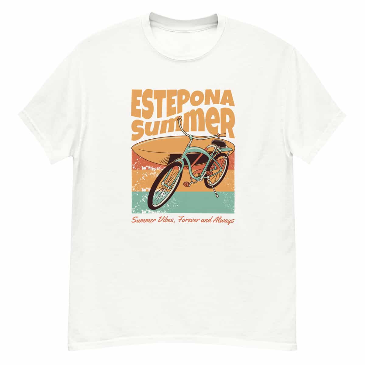 Estepona Summer Retro Bike Tee - Image 4