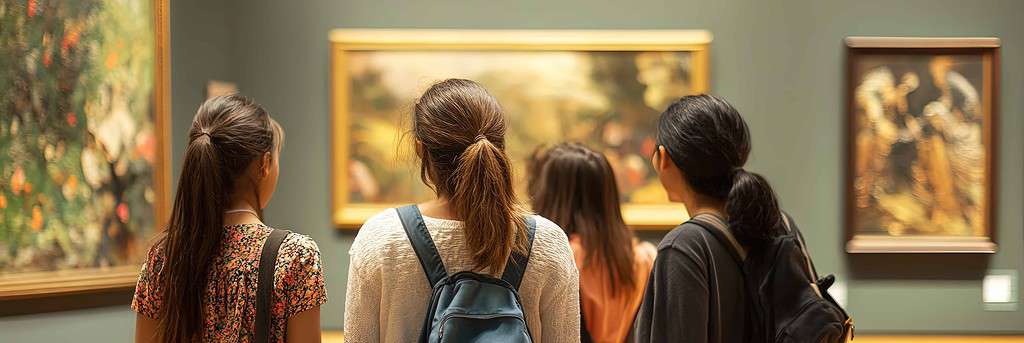 Why are school trips so important for students 1 students on field trip to the art gallery