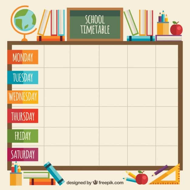 Catastrophic timetable management at European school Mamer 1 timetable management