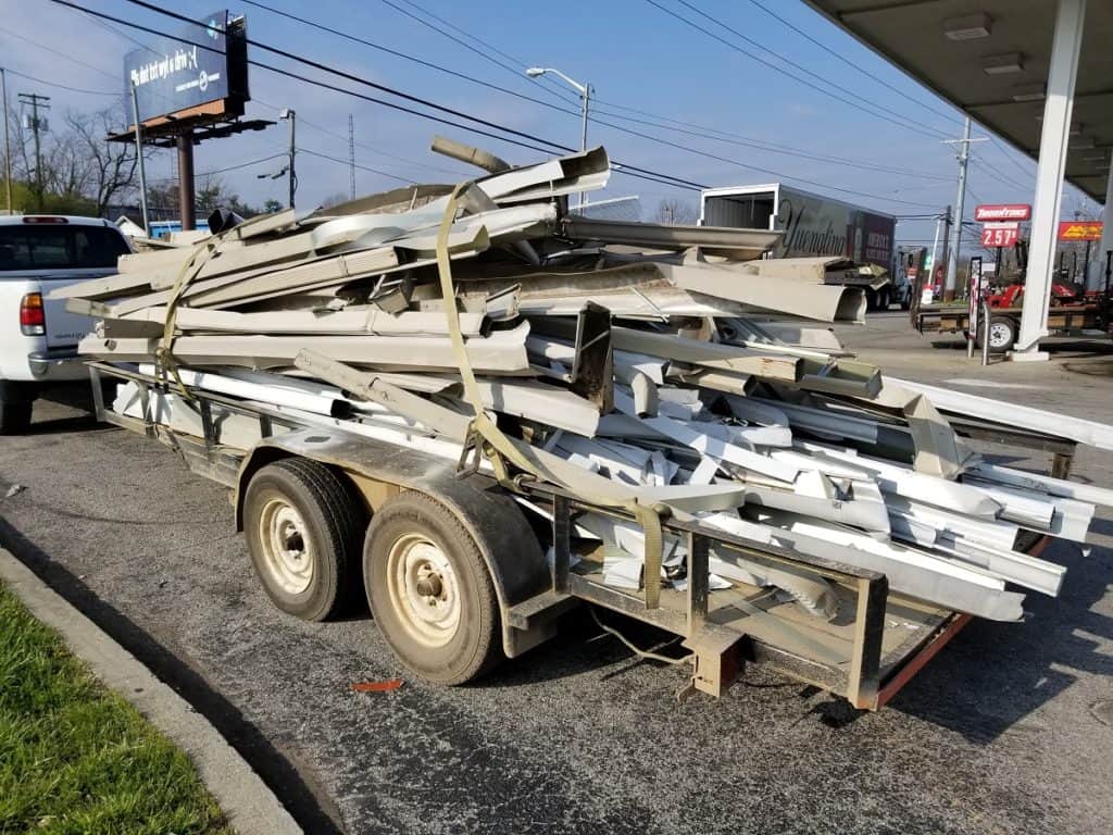 photo of bad gutters | Ever Clean Clog-Free Gutter Systems - Kentucky, Cincinnati, & North Carolina