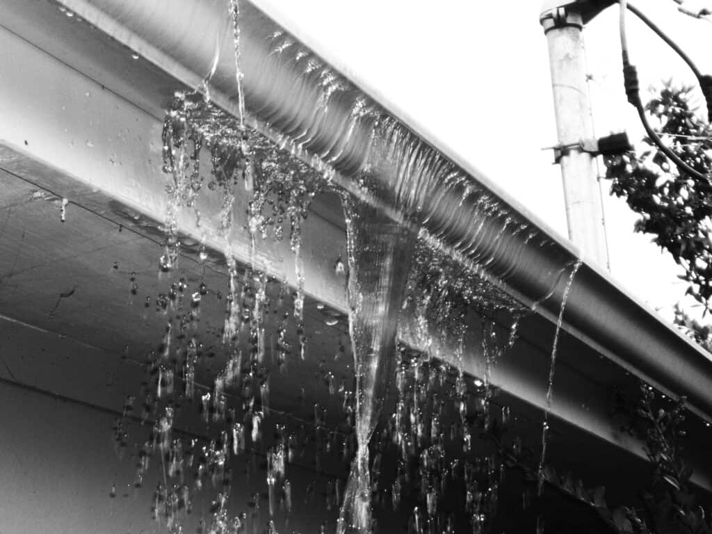 overflowing gutters, steve 003 | Ever Clean Clog-Free Gutter Systems - Kentucky, Cincinnati, & North Carolina