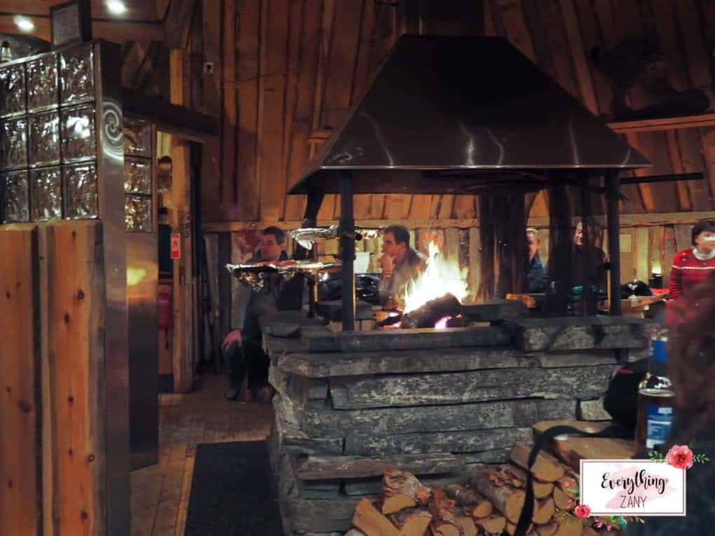 Inside the Arctic hotel