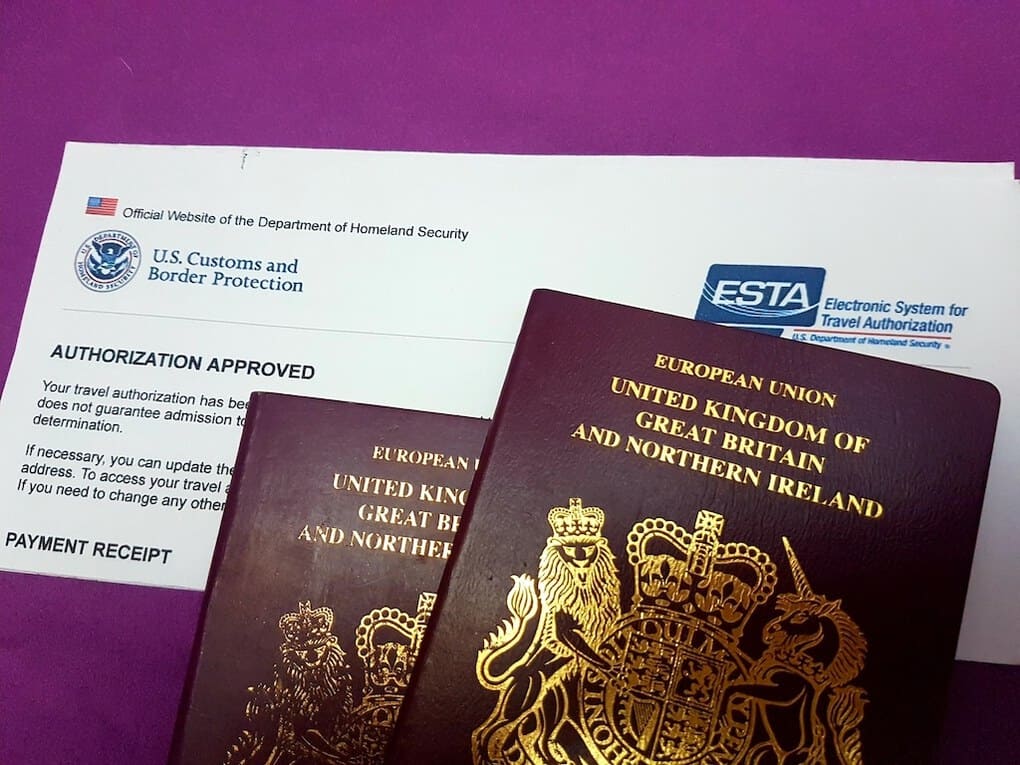 ESTA with British Passport