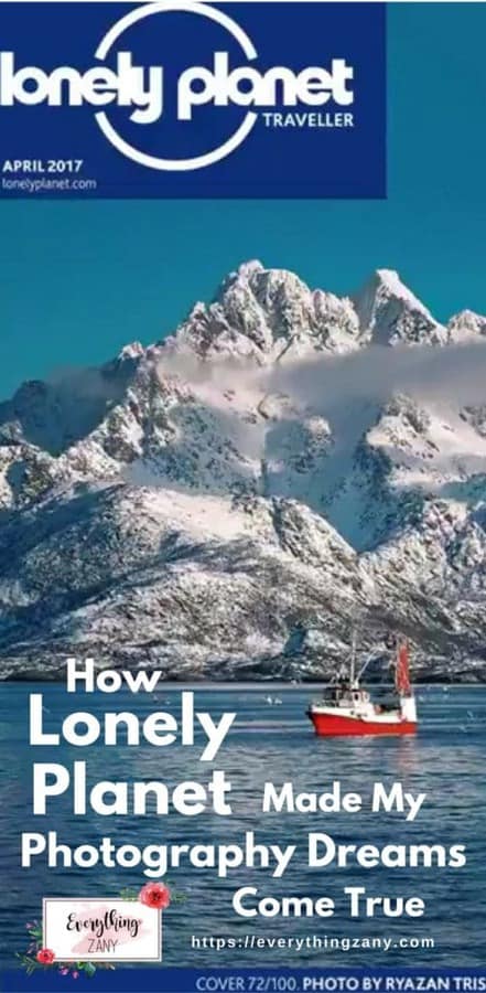 Front cover of Lonely Planet Travel Photography contest