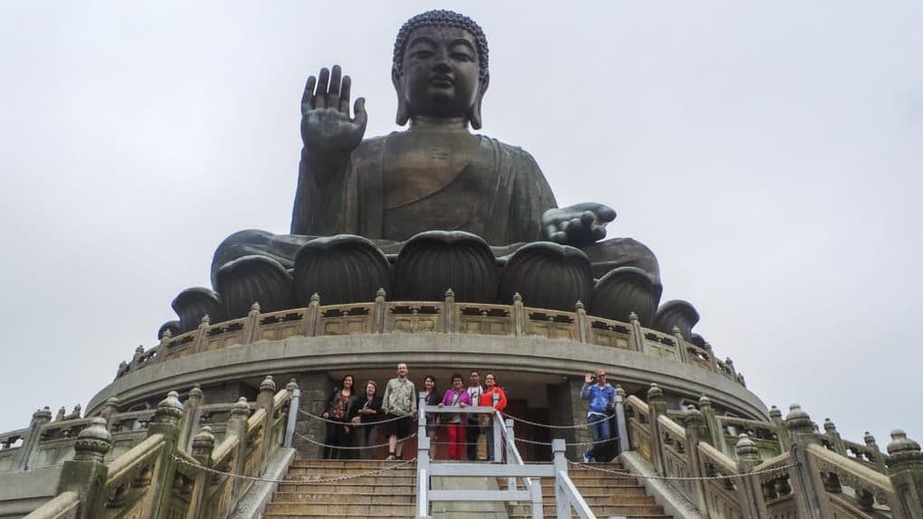 Big Buddha in Lantau Island