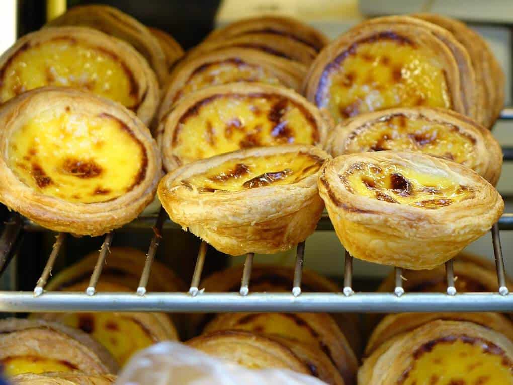 Portuguese egg tart in Macau