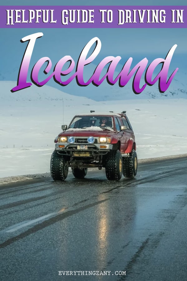 helpful tips in driving in iceland
