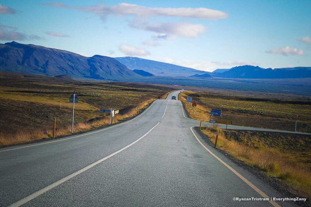 Golden Circle Route in Iceland