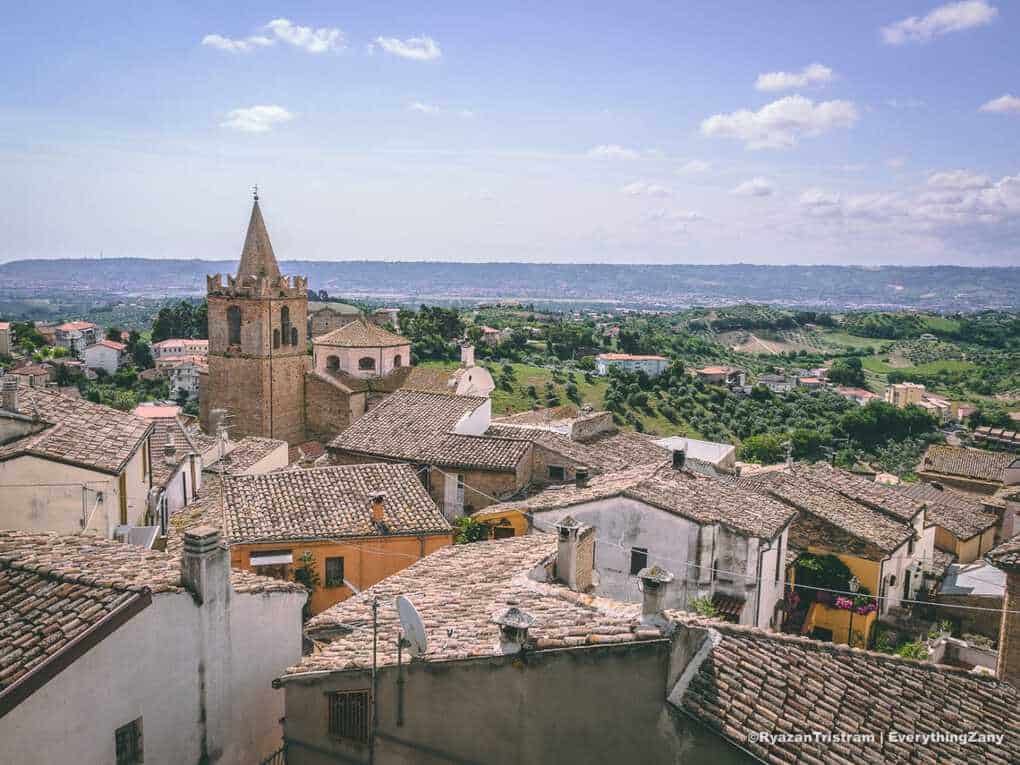 View of Spoltore Abruzzo