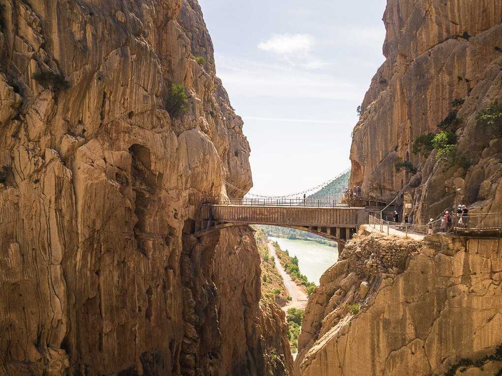 The Bridge in Caminito Del Rey Spain