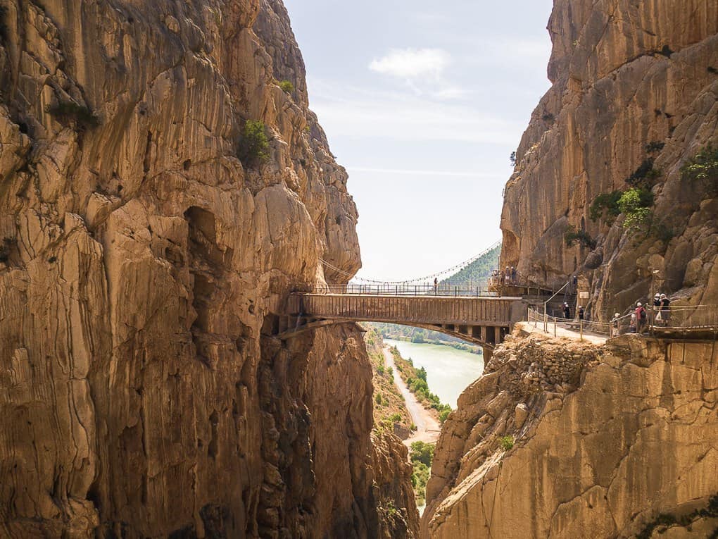 The Bridge in Caminito Del Rey Spain
