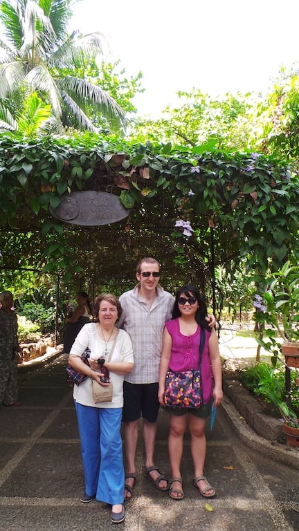 Travelling with parents in Manila Philippines