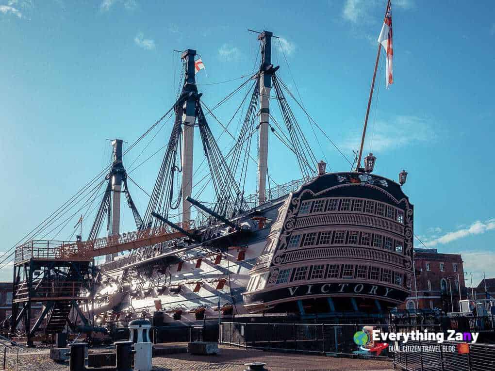 HMS Victory in Portsmouth Historic Dockyard
