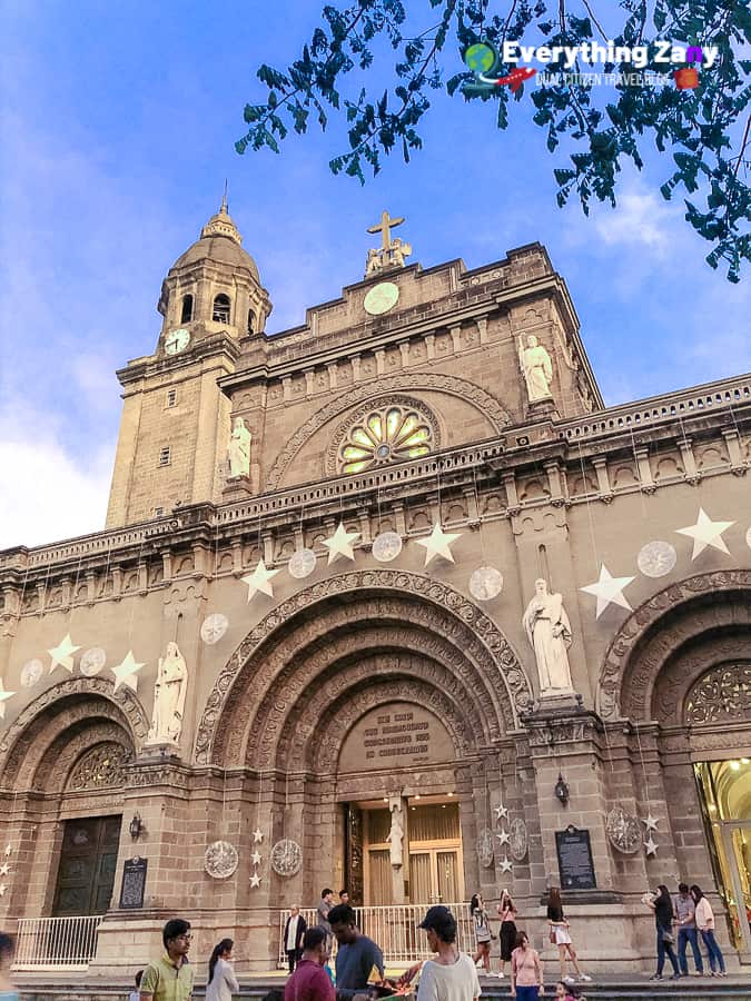 Manila Cathedral in the Philippines