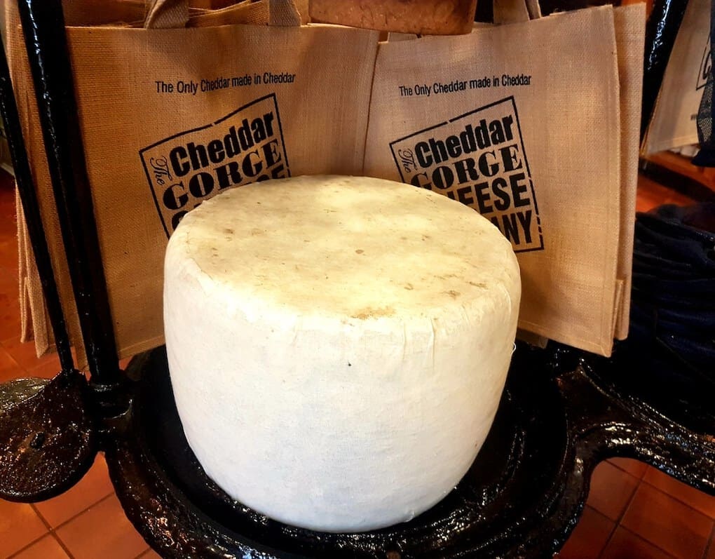 Cave mature Cheddar Cheese from cheddar somerset