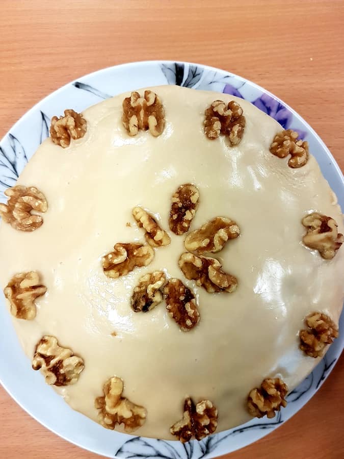 Coffee Walnut Cake