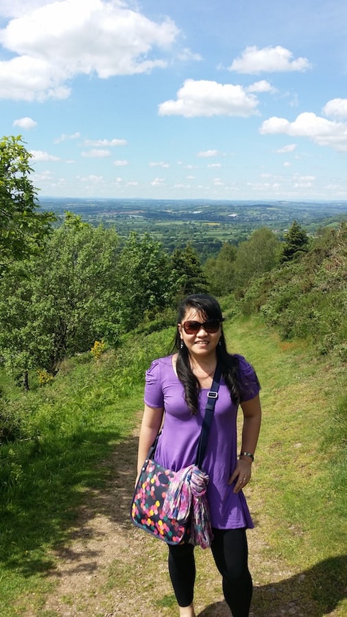 Malvern Hills in Worcestershire