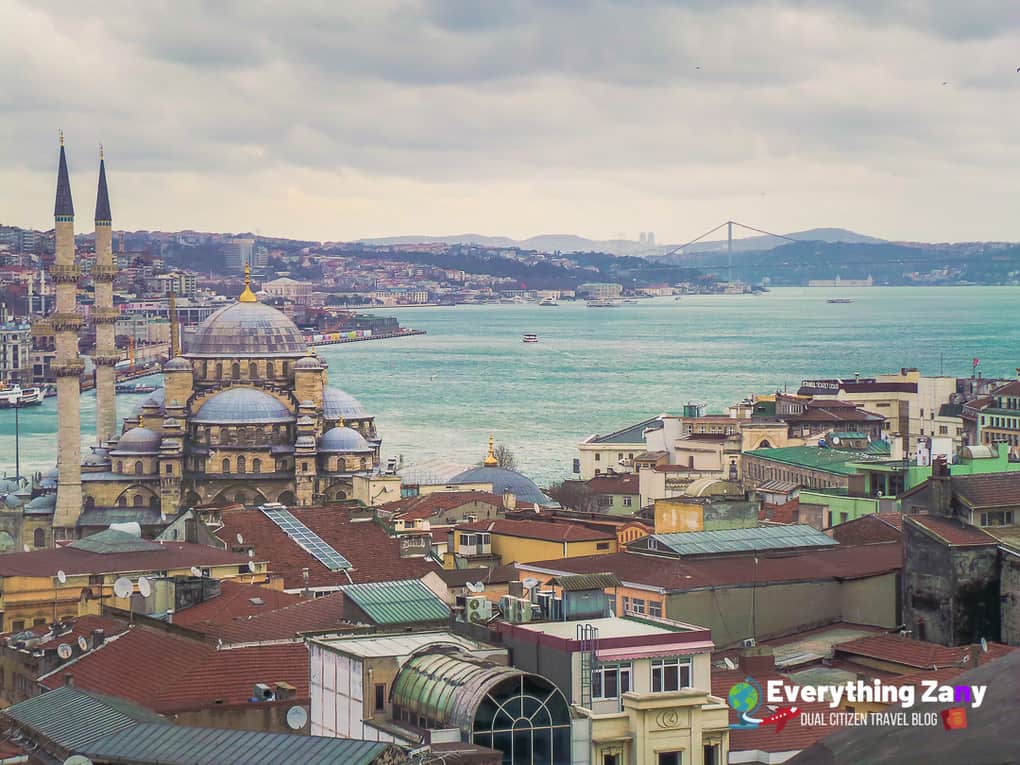 The Golden Horn in Istanbul Turkey
