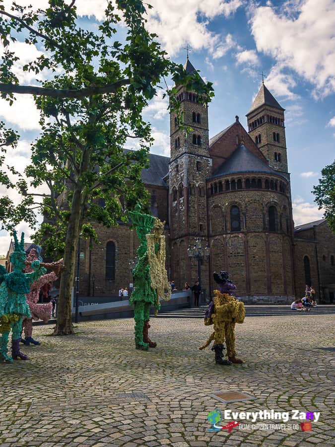Saint Servatius Basilica in Maastricht Netherlands