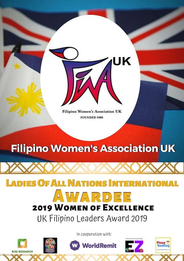 FILIPINO WOMENS ASSOCIATION UK awardee