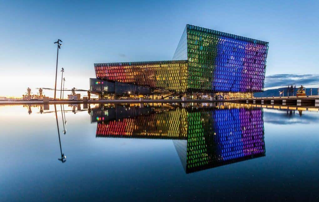 Harpa Hall in Reykjavik
