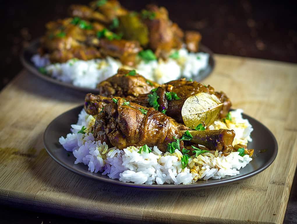 Filipino food Adobo
