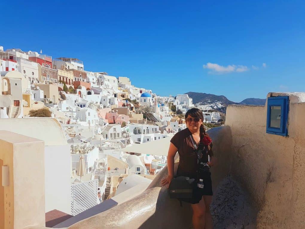 Ryazan Tristram in Santorini Greece