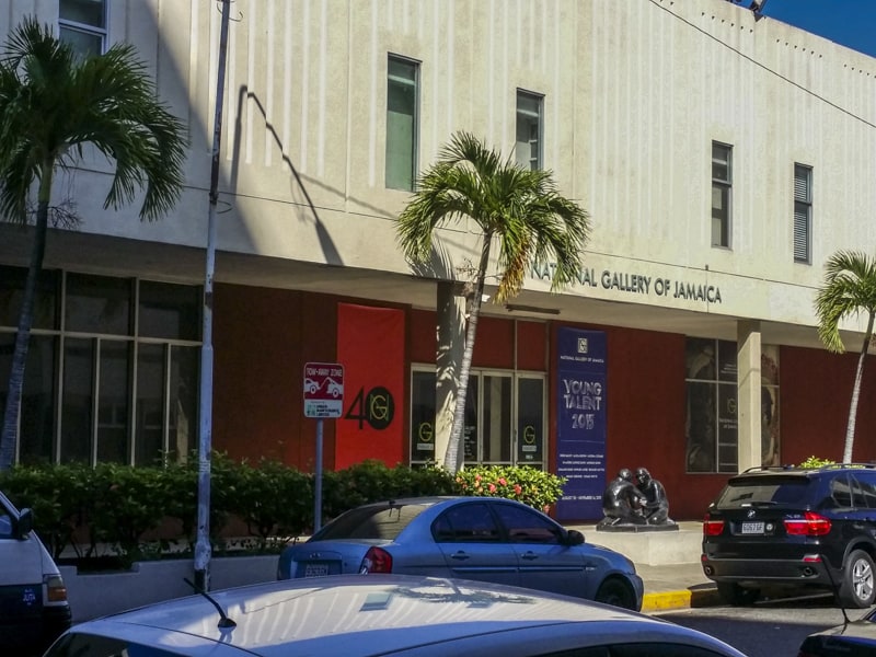 The National Gallery of Jamaica in Kingston