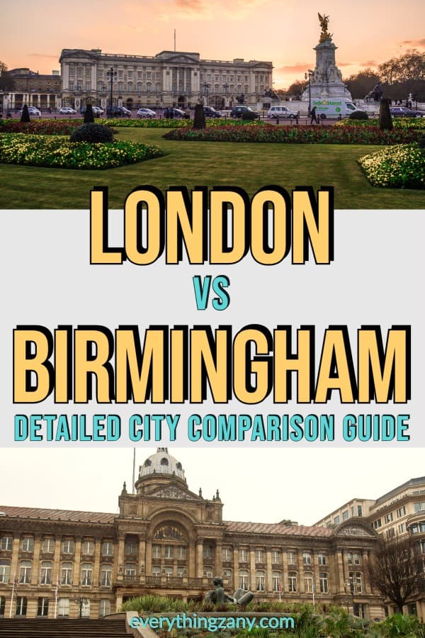 London vs Birmingham Detailed City Comparison Guide