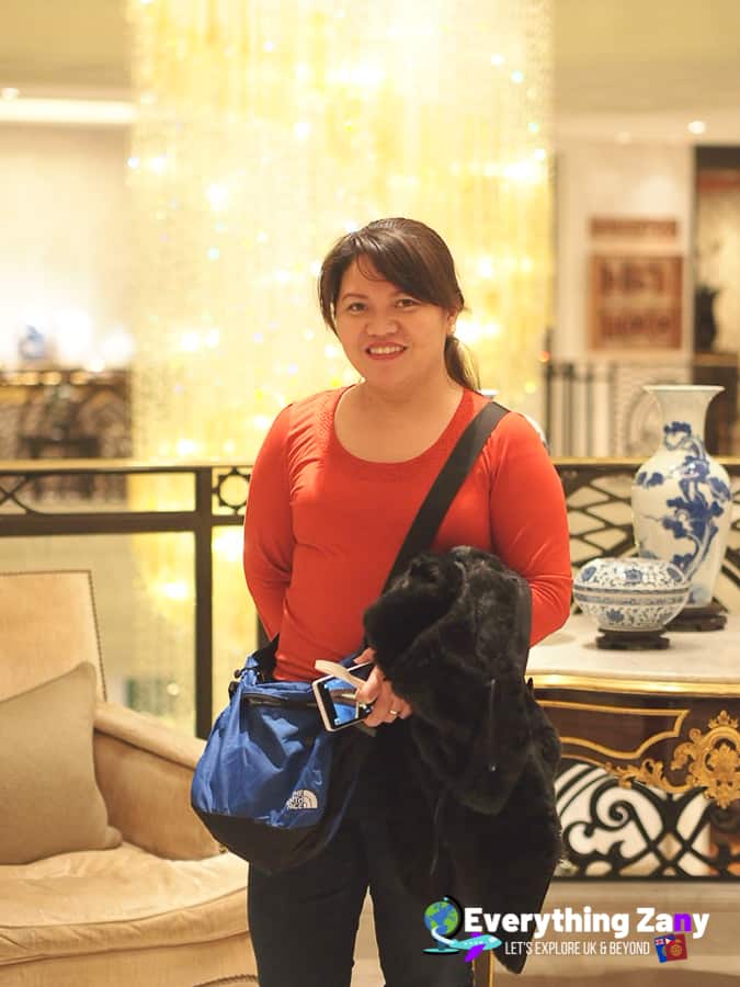 Atrium lobby of Shangri-la Bosphorus Istanbul