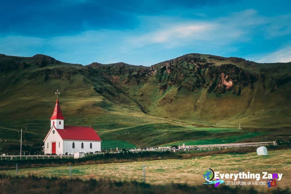 Icelandic Church near Vik Itinerary to iceland