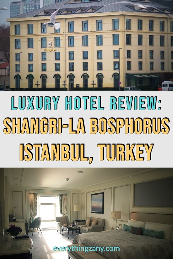 Luxury hotel review shangri-la bosphorus istanbul turkey