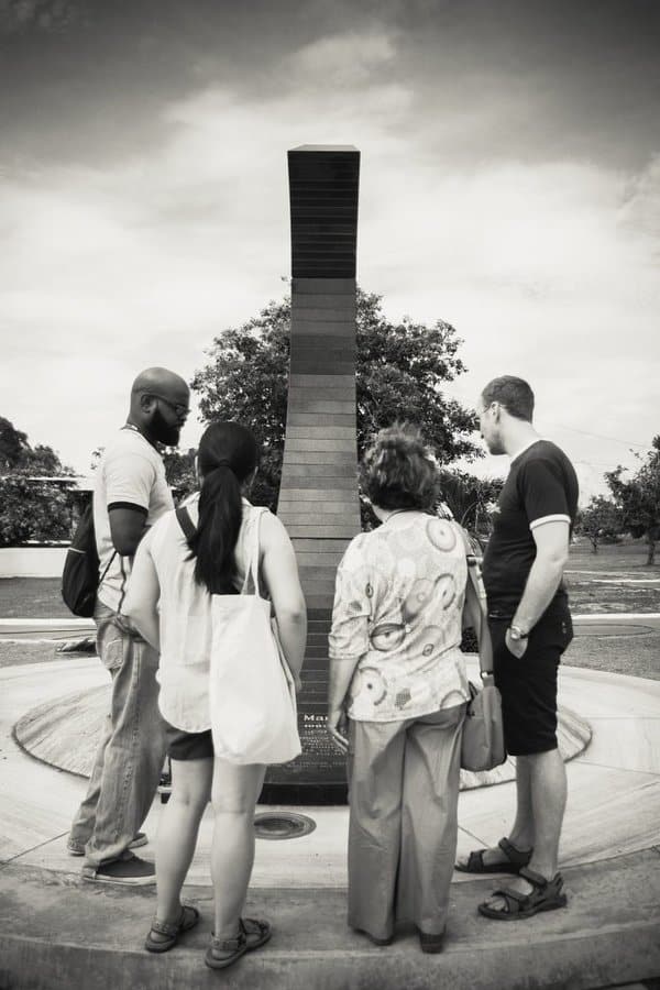 National Heroes Park in Kingston Jamaica Grave of Micheal Manley