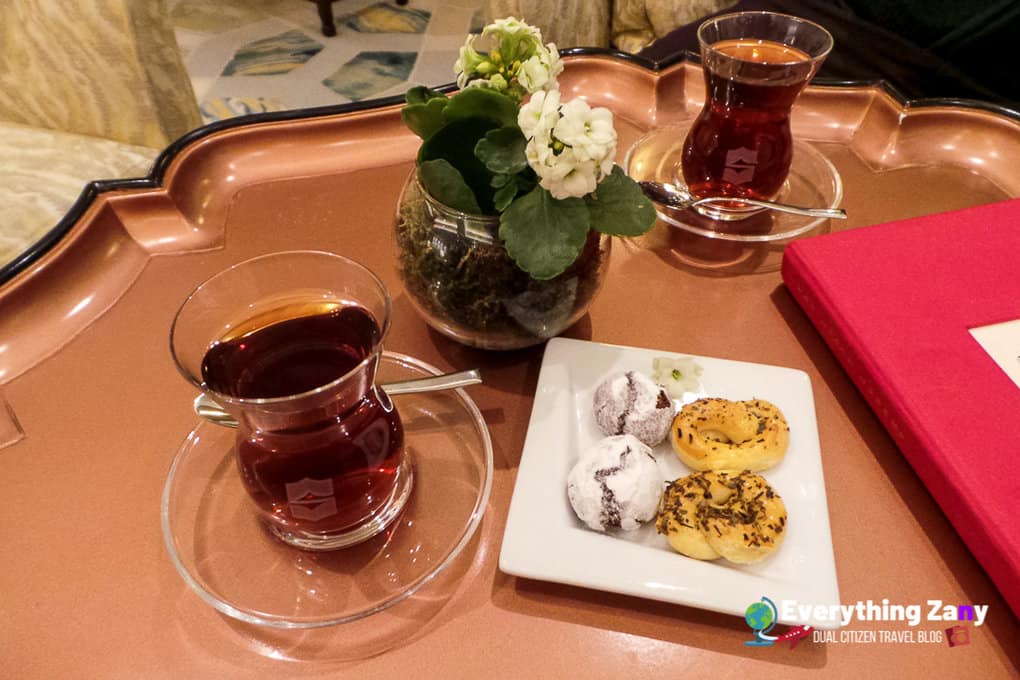 Turkish Tea in Istanbul Turkey