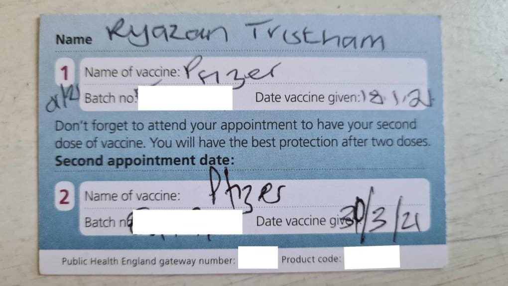 Balikbayan Travel to the Philippines:  My Vaccine Certificate