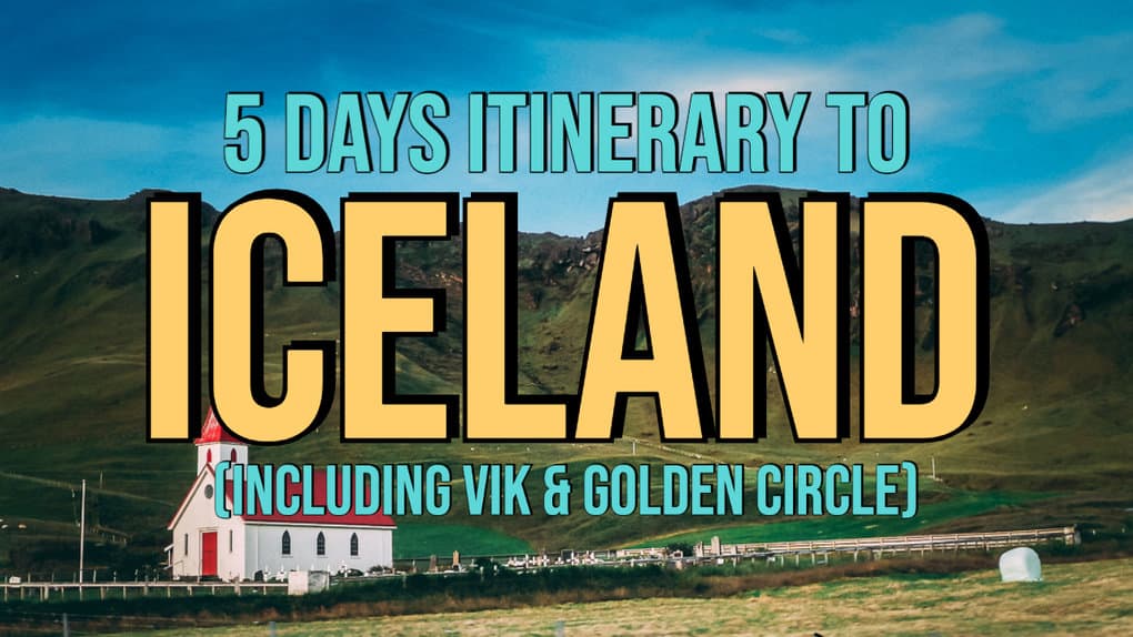 itinerary to Iceland Including Vik & Golden Circle feat