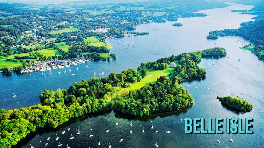 Belle Isle in Windemere Lake District