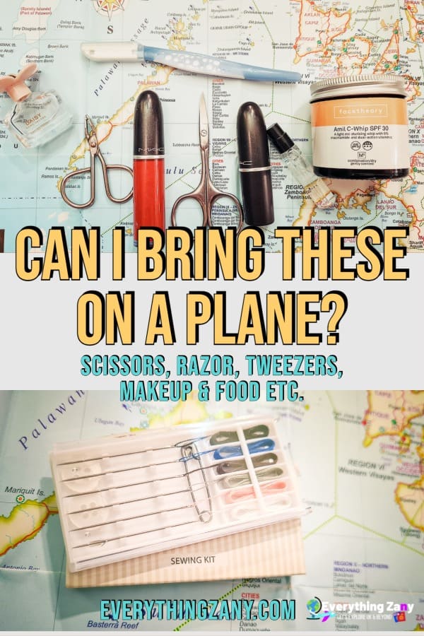 Can I these on a plane