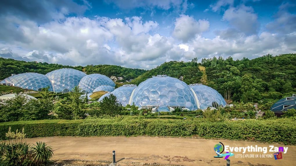 Eden Project in Cornwall, UK