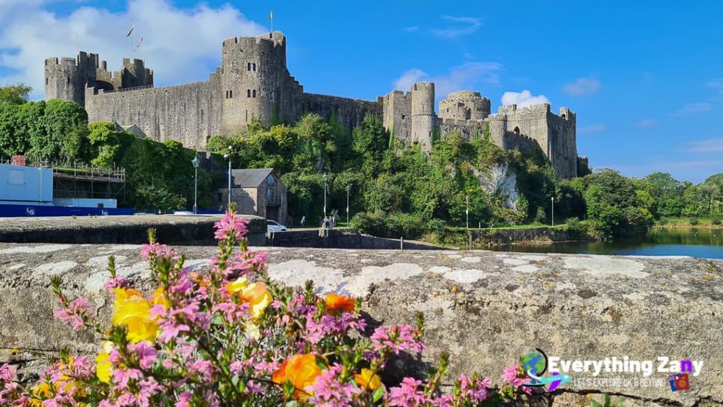 Pembroke Castle in Pembroke town