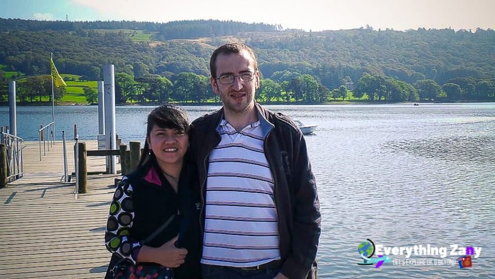 Best Things to Do in Windermere: Stephen and I at Windemere Lake