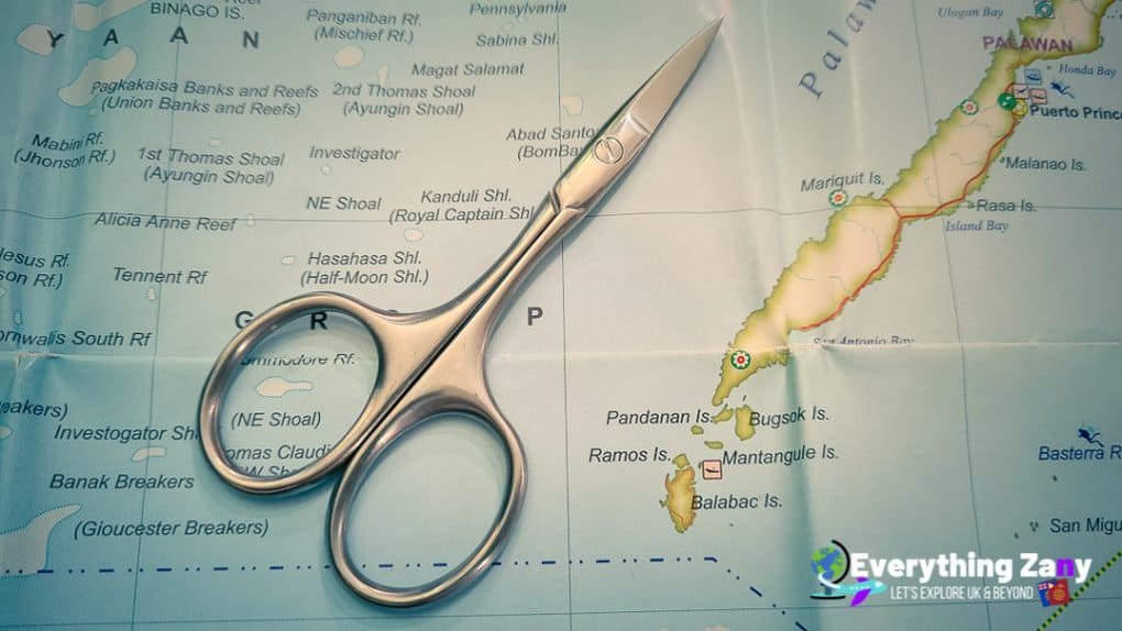 can you bring scissors on a plane