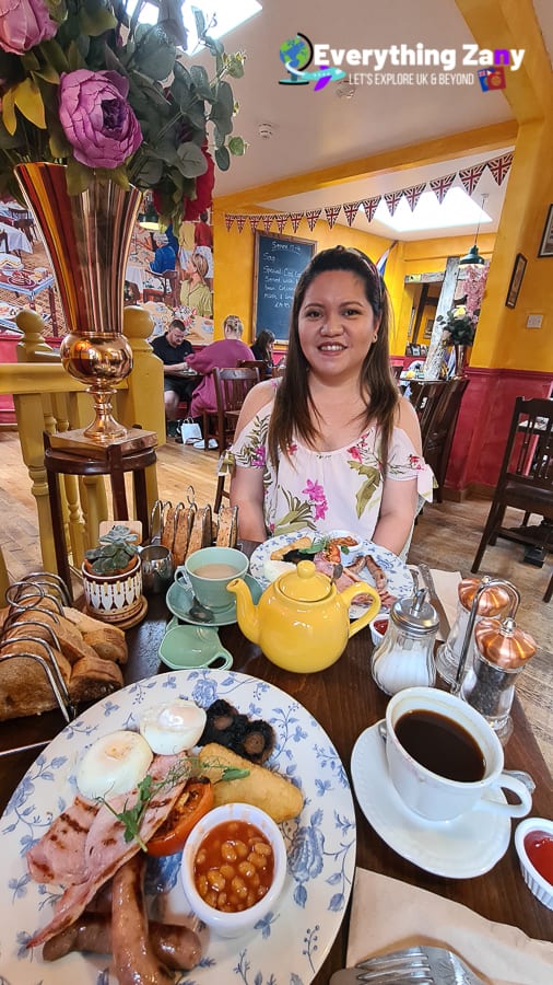 Breakfast at Forteas in Stratford upon Avon