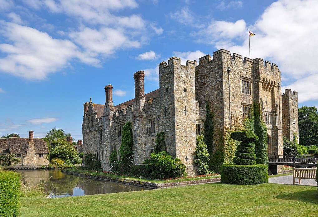 Hever Castle in Kent UK