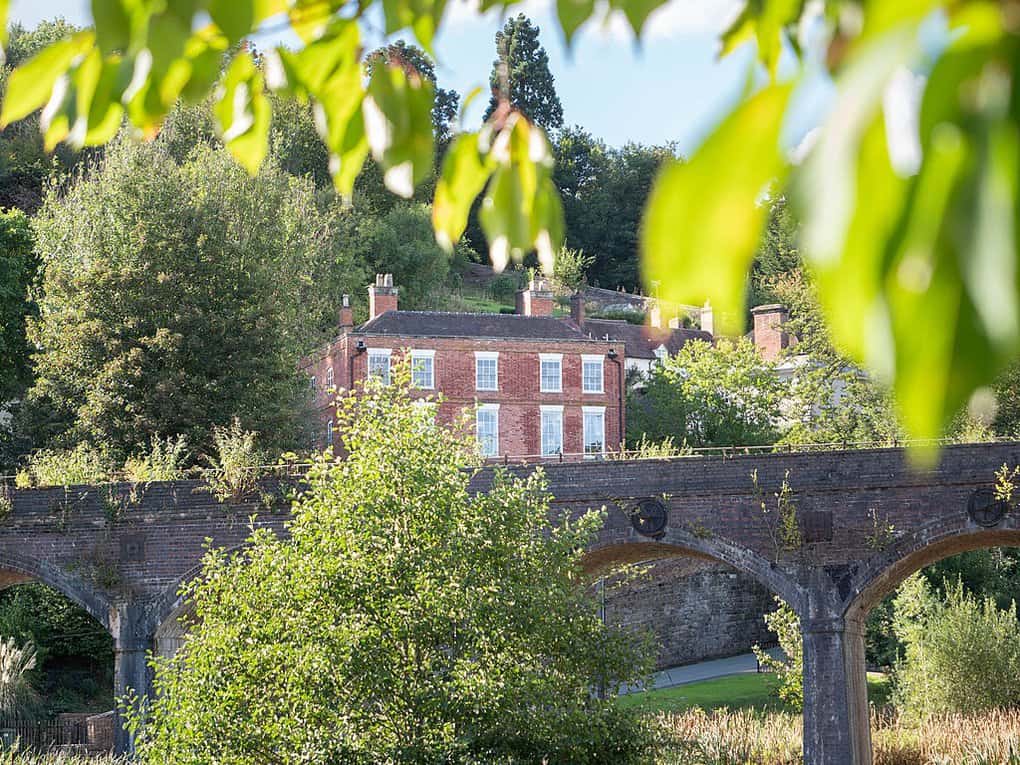 Dale House in Ironbridge Shropshire UK