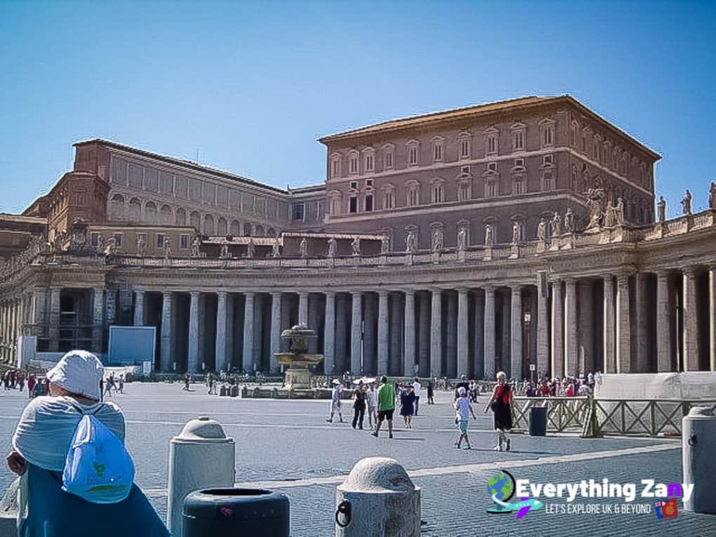 Apostolic Palace from St. Peter's Square
