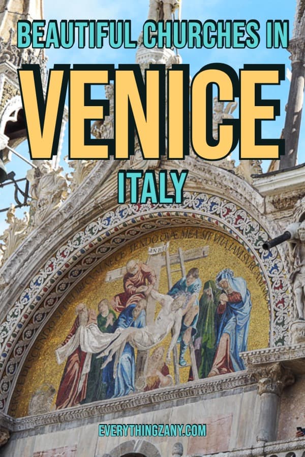Beautiful Churches in Venice Italy Worth Visiting pin