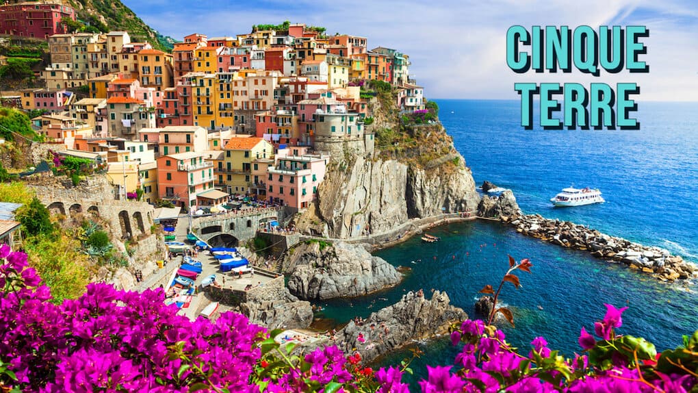 Cinque Terre in Tuscany Italy